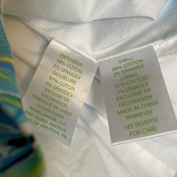 Lily Pulitzer Bondi Blue Scuba Doo Shift Dress - Picture 8 of 8